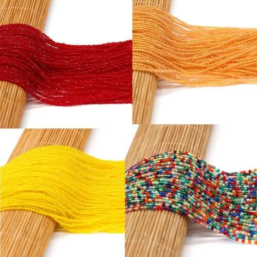 Wholesale Natural Semi-precious Stone Spinel Multicolor2mm Small Loose Beads MakingDIY Necklace Bracelet Anklet Jewelry Gift38cm