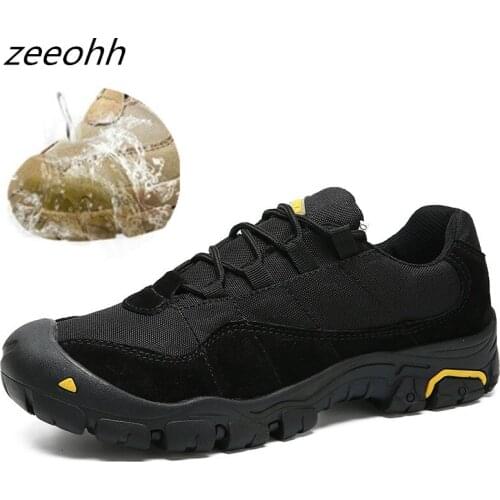 Outdoor Men Hiking Shoes Waterproof Breathable Tactical Combat Army Boots Men Desert Training Sneakers Anti-Slip Trekking Shoes