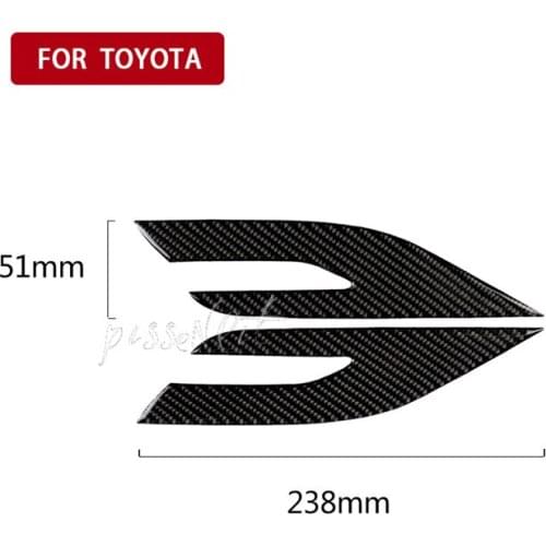 Fit for Toyota Camry 2018-19 car styling accessories carbon fiber headlight protection stickers Car decoration