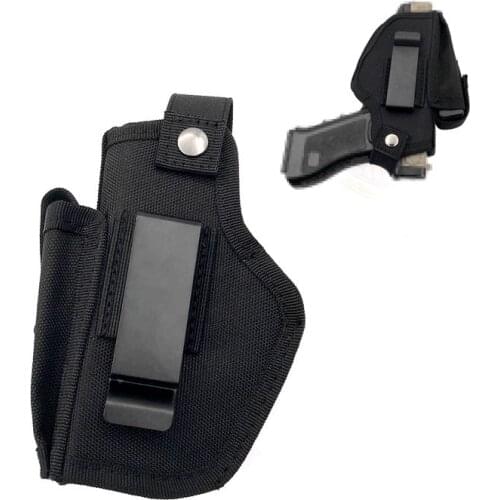 Tactical Universal Airsoft Gun Holster Right Hand Molle Pistol Nylon Holster Combat Waist Belt Holster Hunting Accessories
