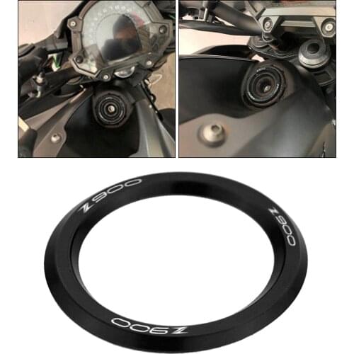 Universal Ignition Key Hole Cover Circle Ring Accessories Supplies for Kawasaki Z900 Z900RS 17-20 Throttle Decoration Cover