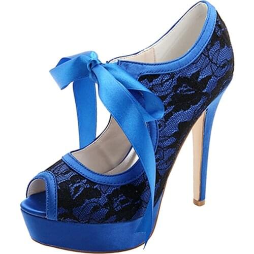 Female Snow Boots Winter Boots women Lace Ankle Basic Peep Toe Super High 12.5 CM Thin Heels Solid women boots