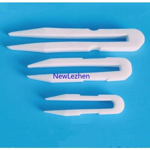 1pcs / Laboratory PTFE Tweezers 200mm Acid and Alkali Resistant
