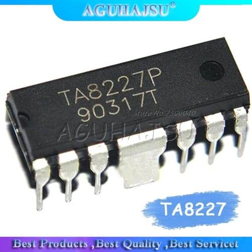 10pcs/lot TA8227 D8227 audio amplifier circuit HDIP new original authentic widget UTC8227 DIP