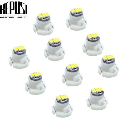 10x Bright Neo Wedge LED T4.2 Instrument Dash Climate Bulb Climate Heater Control Light for Honda Accord Odyssey Civic 1998-2010