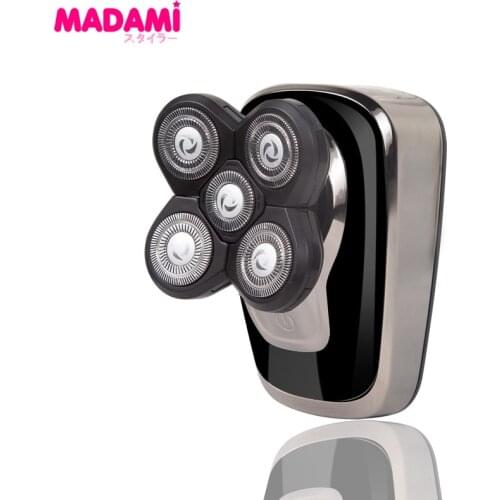 5 Floating Heads Shaver Electric USB Rechargeable Mens Beard Shaving Razor Washable Hair Trimmer Facial Clean