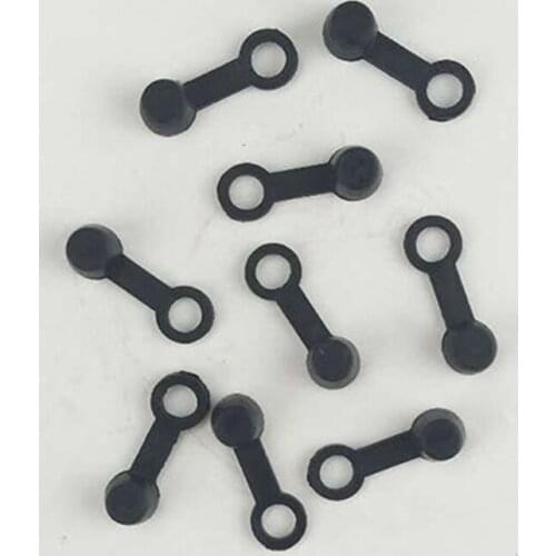 4Pcs/Pack Black Motorcycle Rubber Brake Bleed Nipple Grease Screw Cap Dust Cover fit for 8mm Motorbike Dirt Bike