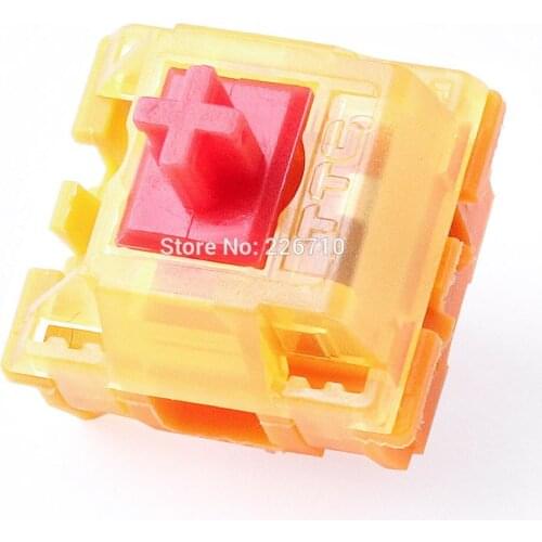 1pcs TTC Mechanical keyboard Switch Golden Red Brown Switch 2rd Generation Contact Keyswitch Mouse Micro Switch 3pin 80 Million