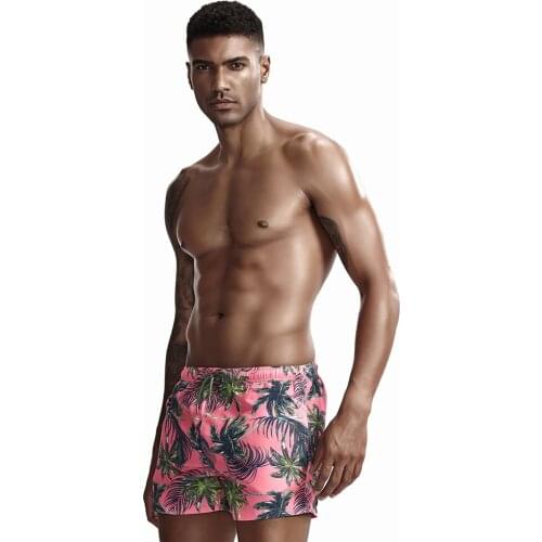 SEOBEAN Mens Shorts Quick-drying Casual Shorts Surf Swimming Fitness Shorts Loose Breathable Beach Shorts