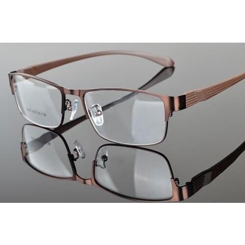 2019 New Morden Stainless Steel Excellent Glasses Men 2423 Prescription Optical Frame Fashionable Eyeglasses Optical Frame