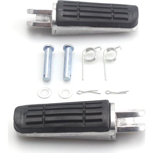 Motorcycle Front Footrest Foot Pegs Pedals For YAMAHA FJR 1300 FZ1 FZ400 FZ6R XJR400 YZF 1000 R1 YZFR1 xjr1200 xjr1300 TDM 900