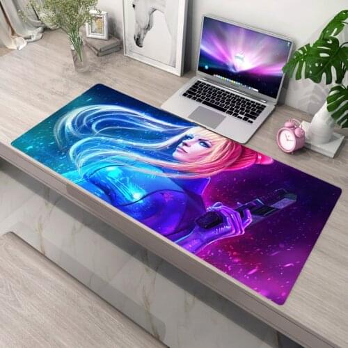 Hot Pad Mouse Xxl Gamer Girl Gaming Mouse Mat Pc Complete Keyboard Pads Computer Accessories Metroid Desk Mat Mause Pad Large