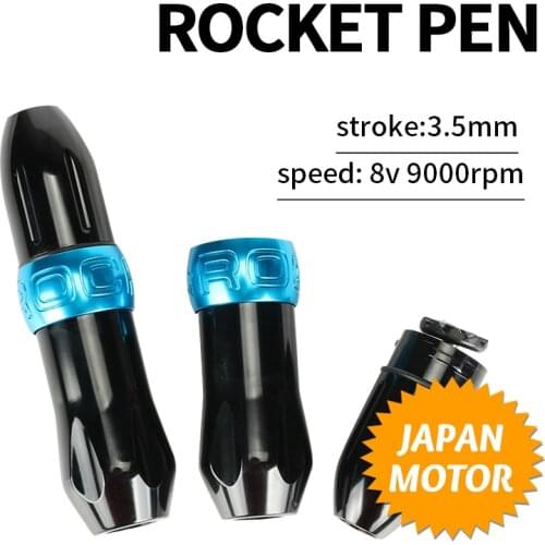 Rocket Tattoo Machine Rotary Motor Tattoo Machine Cartridge Tattoo Gun Equipment Low Noise FreeShipping