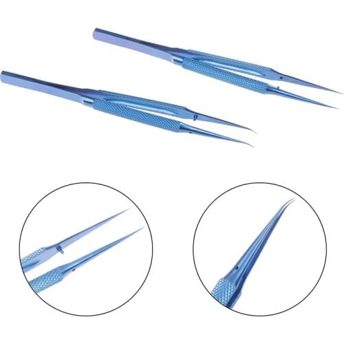 Titanium Alloy Tweezers Professional Maintenance Tool 0.15mm Edge High Precision Fingerprint Tweezers For Cell Phone