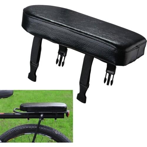 Bicycle Rear Seat Moutain Bike Chair Carrier Cushion Soft Bike Saddle Riding Equipment Supplies Bicycle Rear Soft Thick Saddle