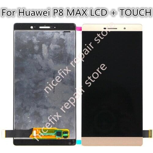 6.8" For Huawei P8 Max LCD Display Touch Screen Digitizer Assembly DAV-703L DAV-713L DAV-701L Replacement For Huawei P8 MAX LCD