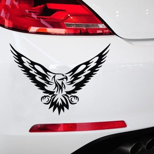 15*10cm Cool Fashion Eagle Animals Car Stickers Vinyl Car Styling Waterproof Motorcycle Car Body Car Accessories