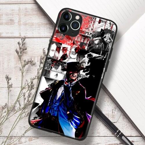 Jack the Ripper Shuumatsu no Valkyrie Phone Case for iPhone 11 12 Mini Pro XS Max X XR 6 7 8 SE Plus Soft TPU Glass Cover Shell