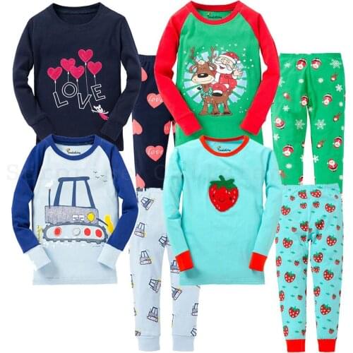 Kids Pijama For Boys Baby Girls Clothes Pyjamas Boys Zebra Panda Unicorn Pajama Sets Unicornio Baby Girl Clothes New Years Gift