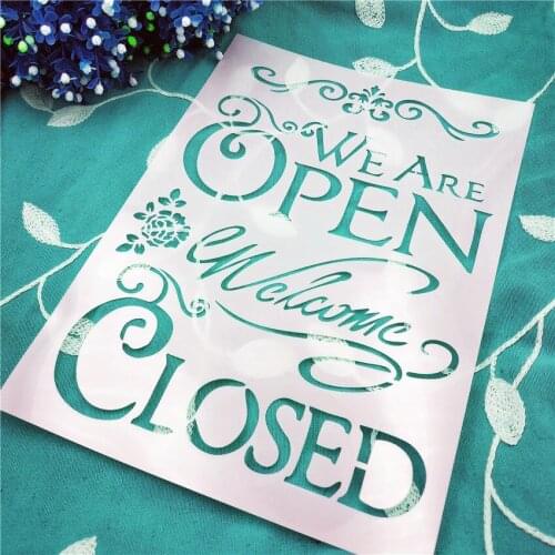 Welcome lastic mold shield DIY cake scrapbook stencils hollow Embellishments printing lace ruler Valentines Day