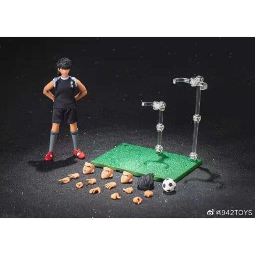 GREAT TOYS Dasin Model GT DM Captain Tsubasa KojiroHyuga Ozora Tsubasa Tiger Ball Action Figure Anime Toy Brinquedos Figurals