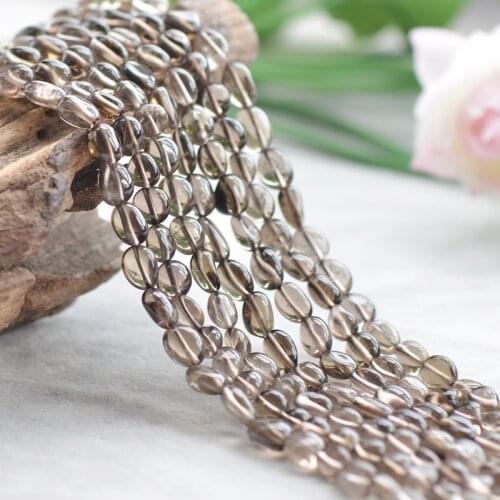 Joanlyn Natural Smoky Quartz Beads Irregular Shape 2 sizes to choose 15 Inch Strand SQ42