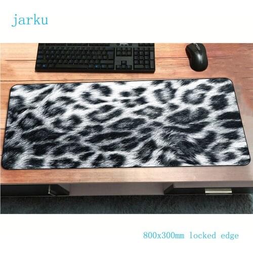 Cheetah mouse pad Natural Rubber 800x300x2mm gaming mousepad gamer mouse mat pad computer New arrival desk padmouse play mats