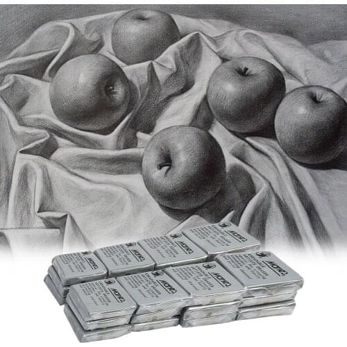 Eraser Cleaner Kneaded Erasers 24-Pack For Charcoal Drawing Drawing Erasers No Smudge Rubber Erasers Art Sketch Supplies