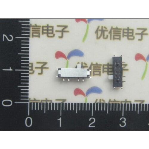 9.7*2.7*1.4mm 8P mini toggle / slide switch Side foot