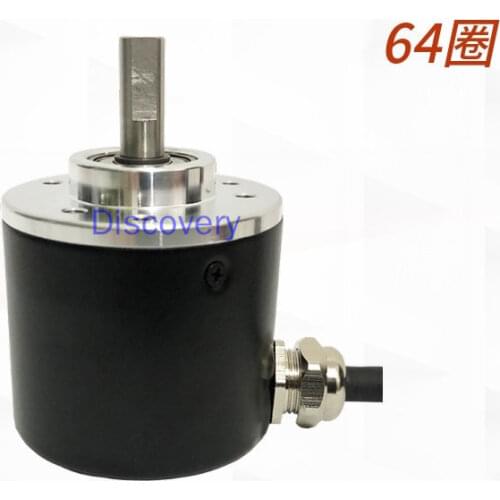 Multi-turn Rotary Encoder Absolute Value 64 Turns Digital Output Modbus Small Structure 38mm DC5-24V