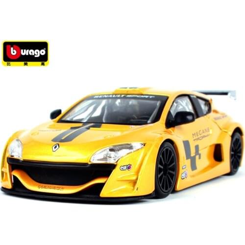 Bburago 1:24 RENAULT Megane Trophy Track car Diecast Model Car Toy New In Box Free Shipping 22115