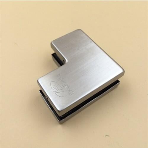 Headly stainless steel glass door clip fixed clip glass door clip no frame glass door accessories top trumpet clip