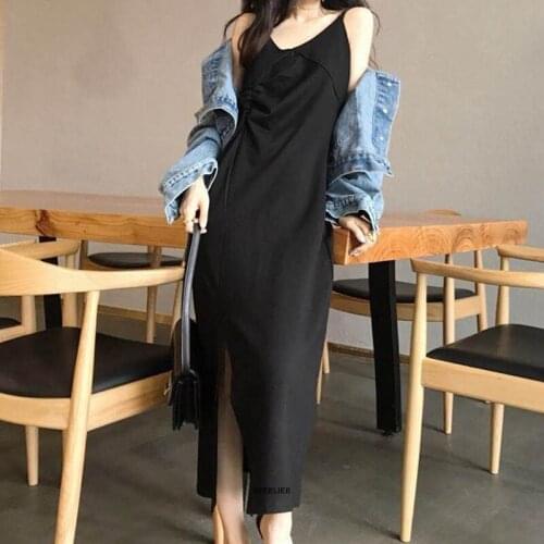 Plus Size 8XL 150kg Womens Dress Sleeveless Solid Color Dresses Casual All Match Simple Women Dress Elegant Vestidos New Clothes