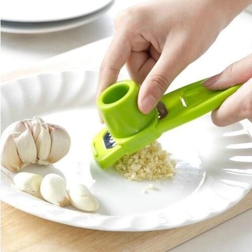 1PC Garlic Presses Ginger Cutter Grinding Tool Multi Functional Manual Ginger Garlic Grinding Grater Kitchen Accessories Tools