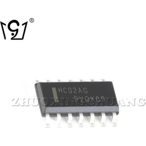 20PCS MC74HC02ADR2G SOIC-14 Four-way 2-input NOR gate chip