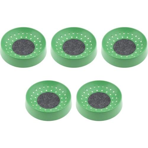 5pcs/set Birds Pigeon Egg Basin Nest Breeding Cave Pigeon Nest with Mat GREEN
