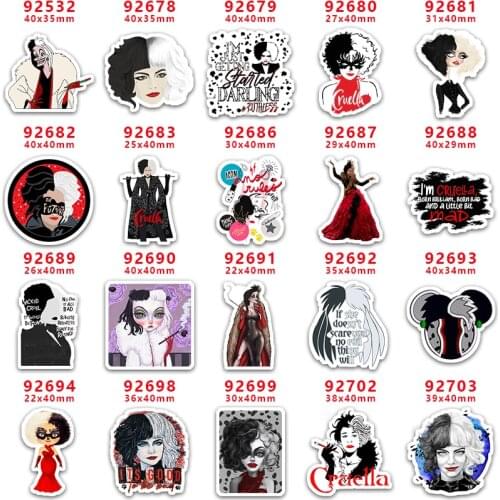 Choshim brand 10 Pcs Planar Resin flatback Horror Movie for DIY hairbow accessory decoration PR92532