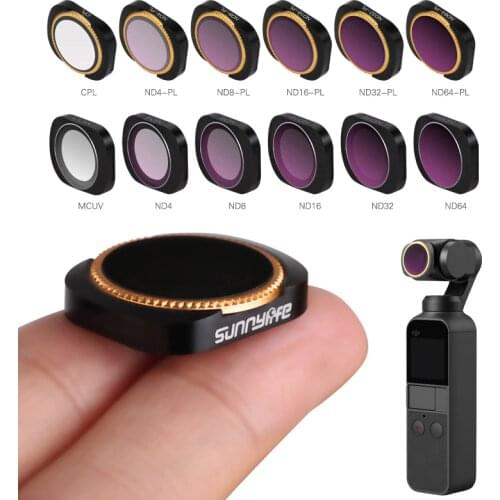 DJI OSMO POCKET DJI Pocket 2 Accessories MCUV CPL ND4 ND8 ND16 ND 32 ND 64 Camera Lens Filter for DJI OSMO POCKET Gimbal Camera