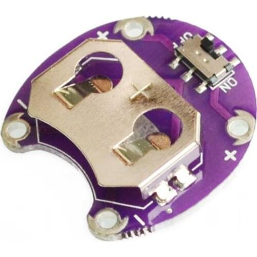 For for LilyPad Coin Cell Battery Holder CR2032 Battery Mount Module