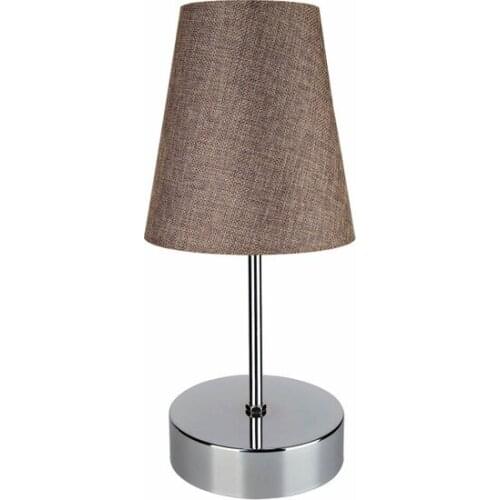 New Estelya Lampshade Chrome-Coffee Lampshade
