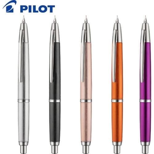 PILOT FCT-1500 Fountain Pen Capless Decimo Dream Series Limited Press Retractable 18k Gold Tip Gift Box Set Writing