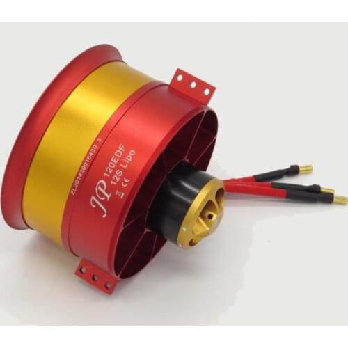 JP Full Metal 120mm duct fan, motor is 5060 KV750, suitable for 12S, 14s battery