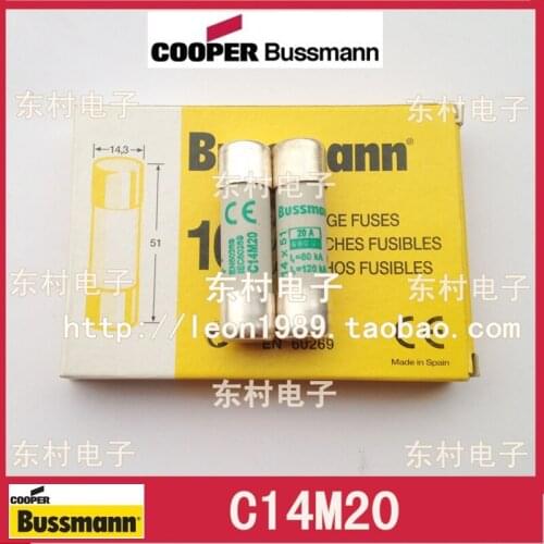 [SA]United States BUSSMANN fuse C14M20 20A C14M25 25A C14M32 32A 690V--10PCS/LOT