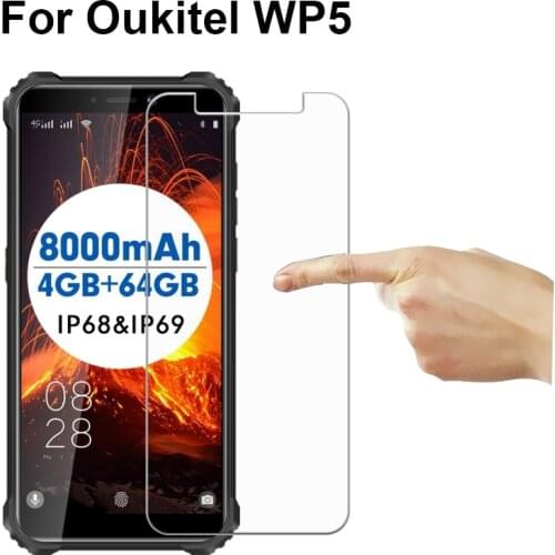 Tempered Glass for Oukite WP5 Pro 5.5 Screen Protector 9H Smartphone Protective Glass Film Explosion-proof Glass Oukitel WP5 Pro