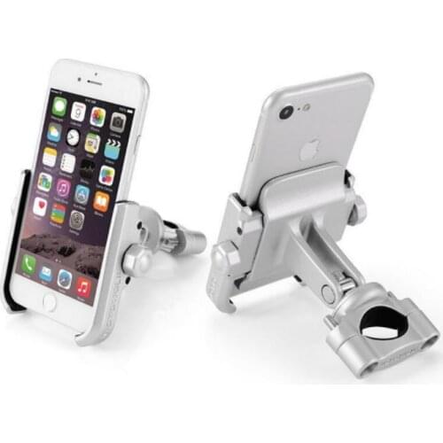 10pcs Motorcycle Handlebar Mount Holder usb charge 360 Degrees Rotation Phone Holder For Iphone Samsung MOTOWOLF