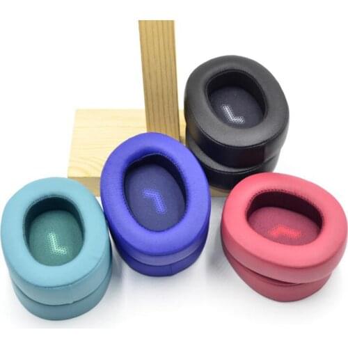 50pairs Earphone Earpads Ear Pad for JBL E55BT Replacement Earphones Cushion Covers Soft Comfortable Leather Black White