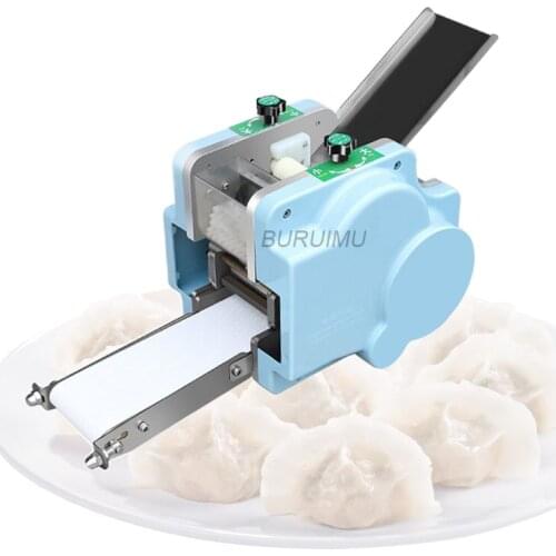 Automatic Buns Skin Maker Machine Ravioli Wrapper Machine Gyoza Skin Making Machine Spring Roll Skin Machine Dough Sheeter