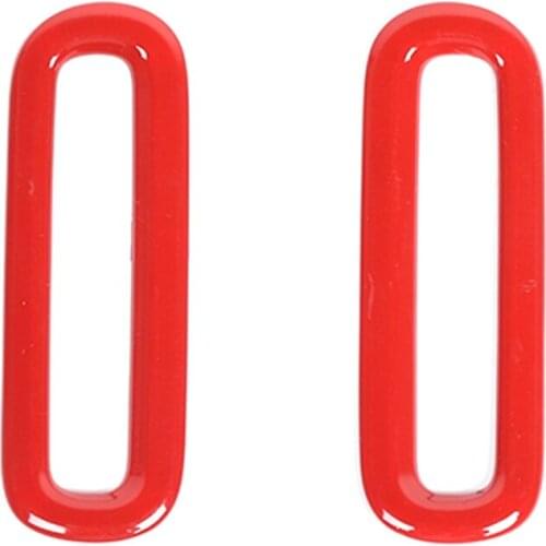 Car Door Air Vent Frame Cover Trim Sticker Decor ABS for Ford Mustang 2010 2011 2012 2013 2014