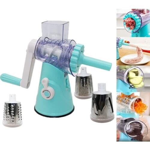 Drum Hand-operated Sausage Meat Grinder Household Kitchen Multi-function Shredder Convenient Cutter Slicer Kitchen Accessories