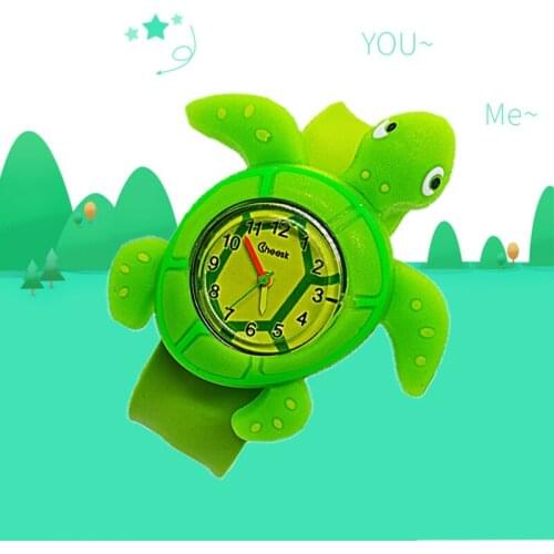 Cartoon Millennium Turtle Child Watch kids girl boy student Wristwatch Fashion Casual Children watch electronic baby Gift Watch